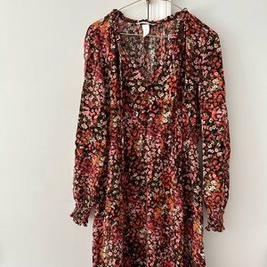Women’s maternity floral maxi dress